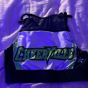 Cheerville practice wear sports bra